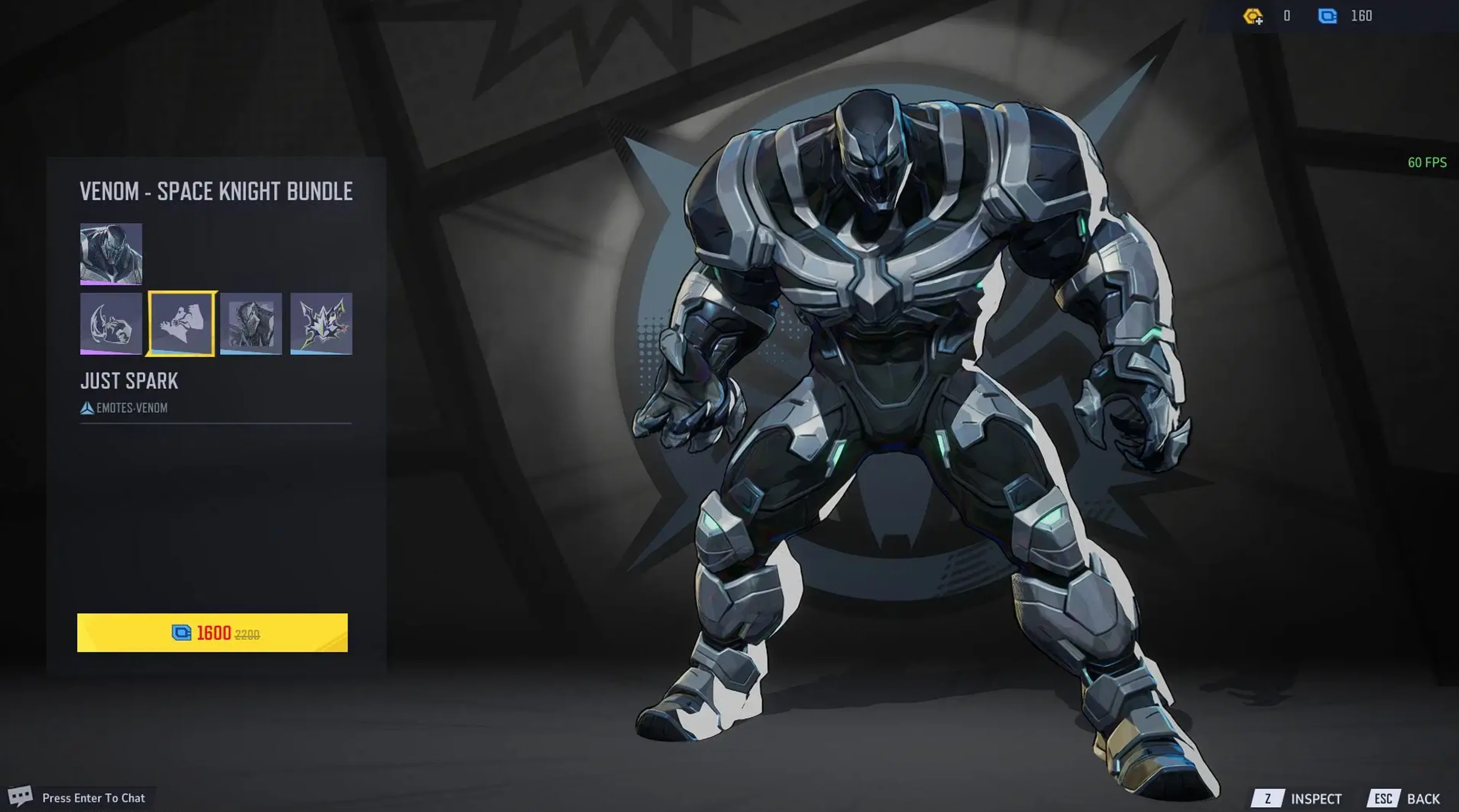 Space Knight venom skin